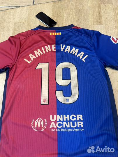 Детская футбольная форма Барселона Ламин Ямаль