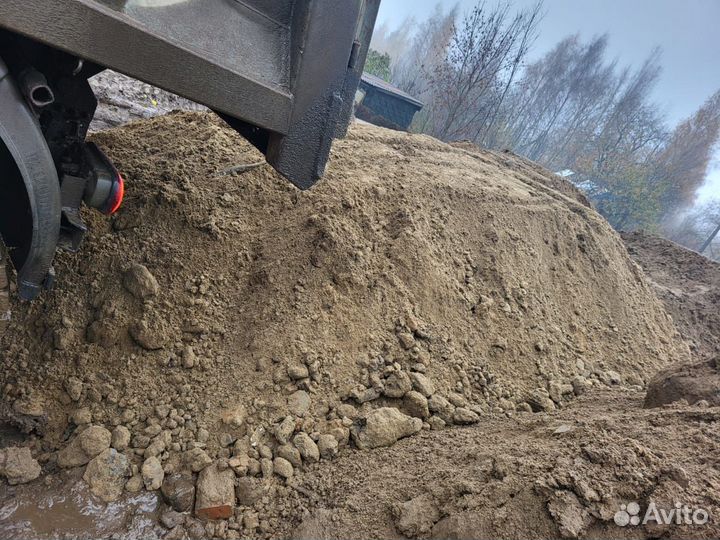 Грунт котлованный для отсыпки участка