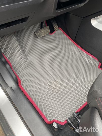 Ева коврики eva с бортами в автомобиль