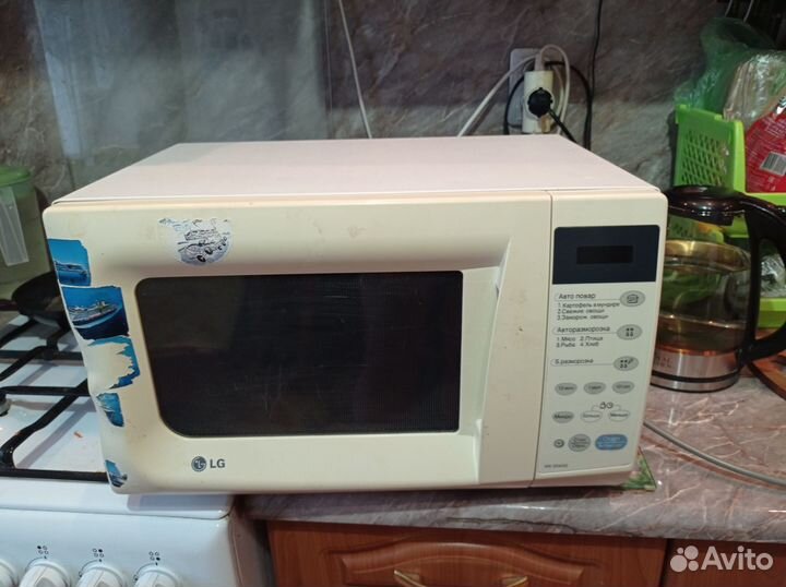 LG микроволновка