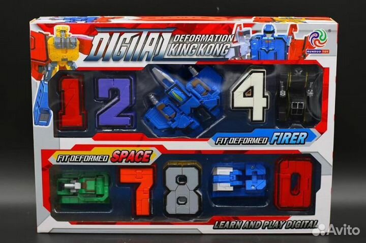 Цифровой трансформер 10в1 № 3920 Fit Deformed Warr