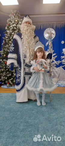 Костюм очаровательной снегурочки