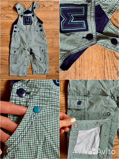 Вещи пакетом на мальчика 68-80 см