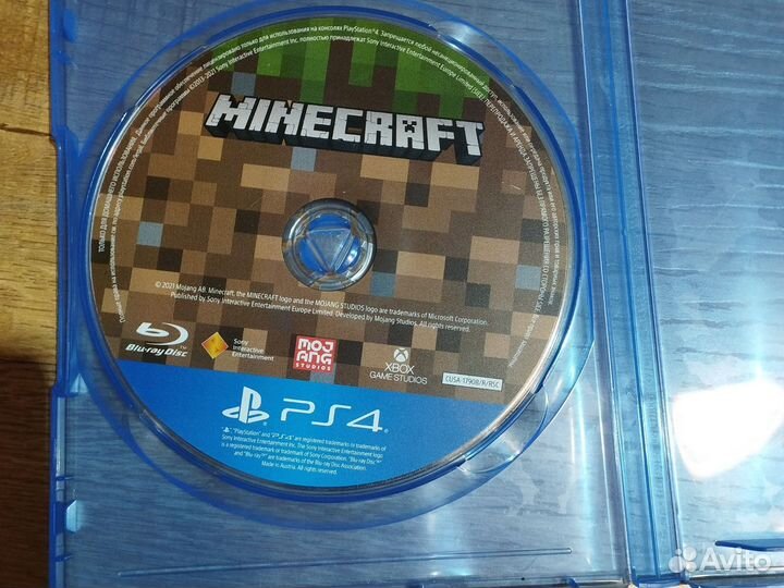 Диск майнкрафт на ps4