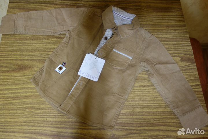 Рубашка и брюки для мальчика, рост 86 см