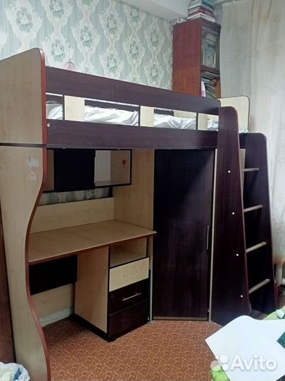 Кровать чердак