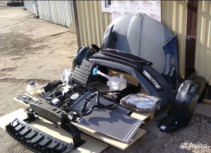 Бампер передняя часть skoda rapid 2012-20