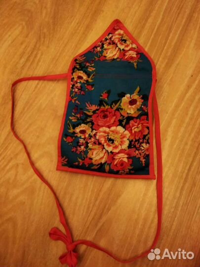 Сумка-карман к костюму для народных танцев