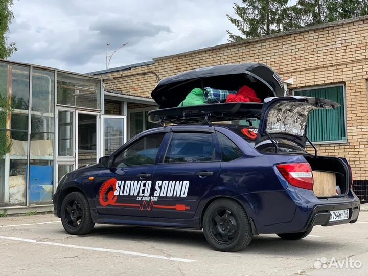 Бокс 430 л на LADA Granta