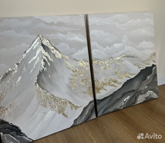 Большая картина в наличии, 60х150 см