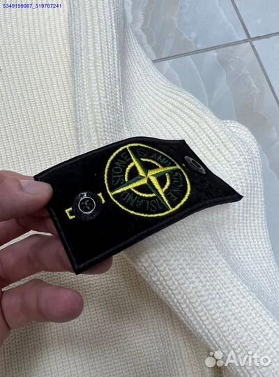 Джемпер Stone Island с воротником: выбери свой