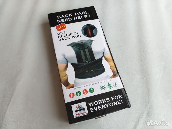 Новый корсет корректор осанки для взрослых