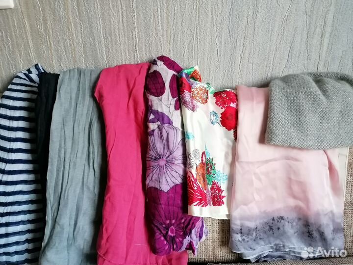 Шарфы платки палантины