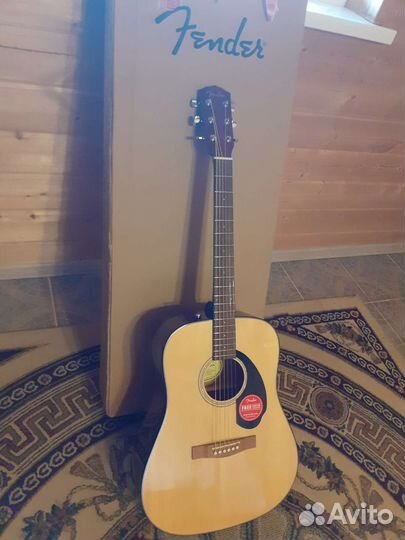 Акустическая гитара fender cd 60s