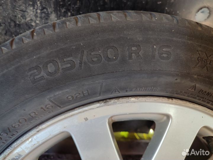 Колеса в сборе r16 летние 5 112