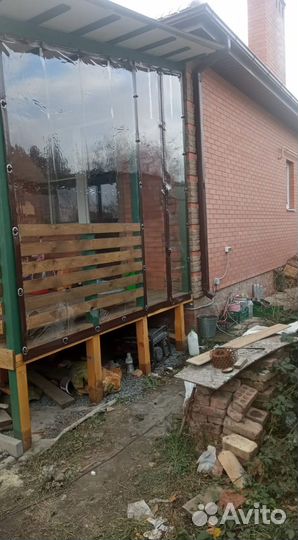 Мягкие окна под ключ