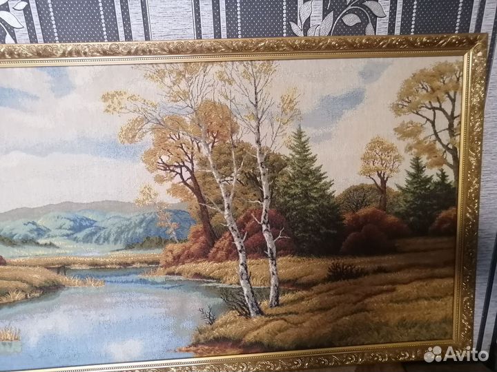 Картина из гобелена