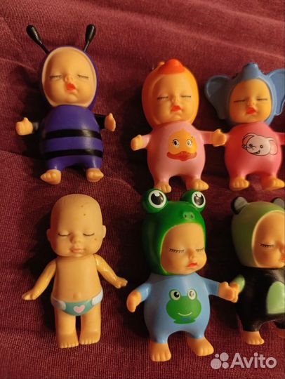 Игрушки куколки Карапузики в костюме животного