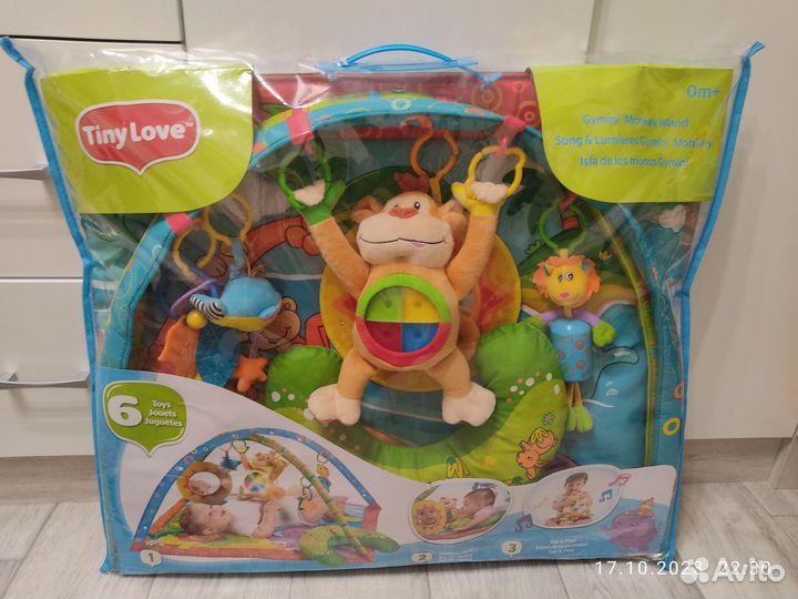 Развивающий коврик tiny love