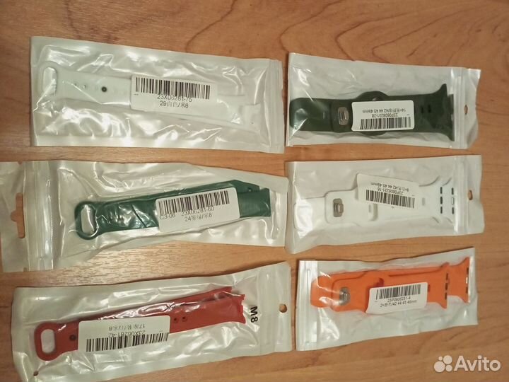 Ремешки для часов apple watch и xiaomi mi band 8