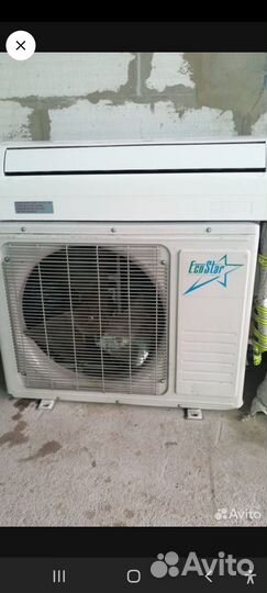 Сплит система экостар 12й на 36кв м/состоян/нового