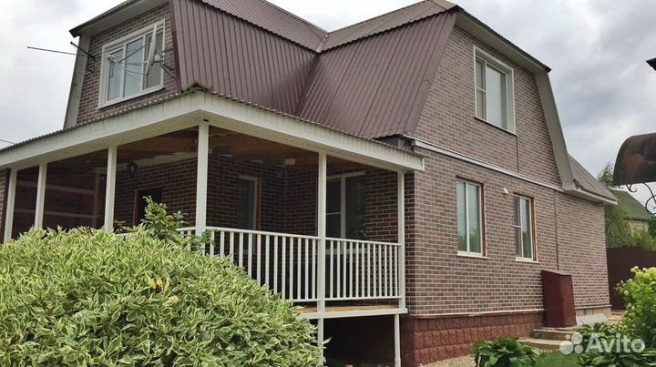 Гибкий кирпич на сетке