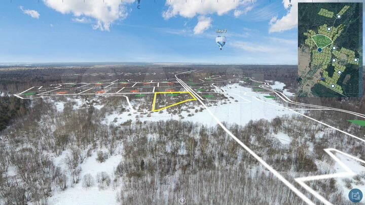 Участок 1,19 га (СНТ, ДНП)