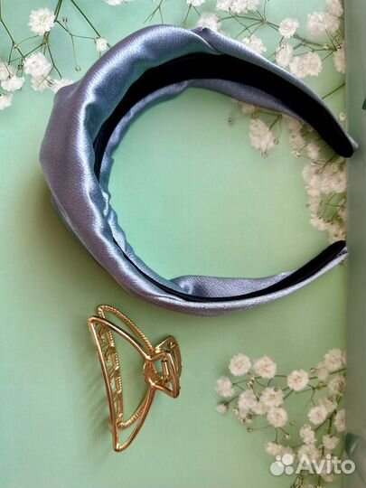 Ободок и краб для волос