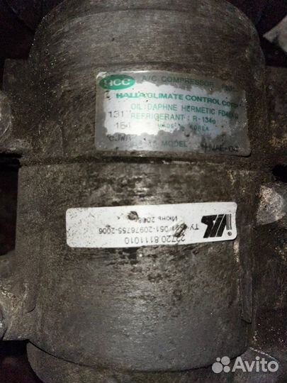Компрессор кондиционера Kia Spectra 1.6 2001-2011