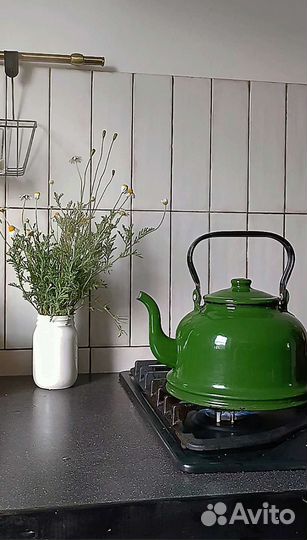 Чайник эмалированный СССР