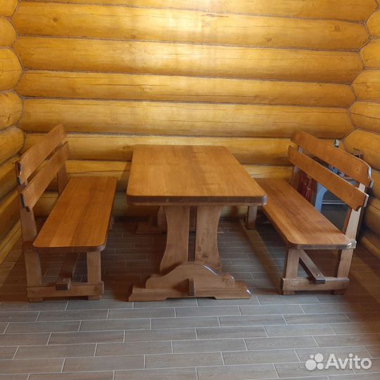 Мебель из массива для бани