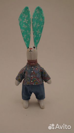 Сувенир тильда - зайцы