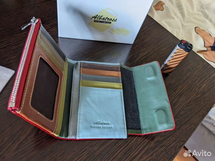 Кошелек женский кожаный новый