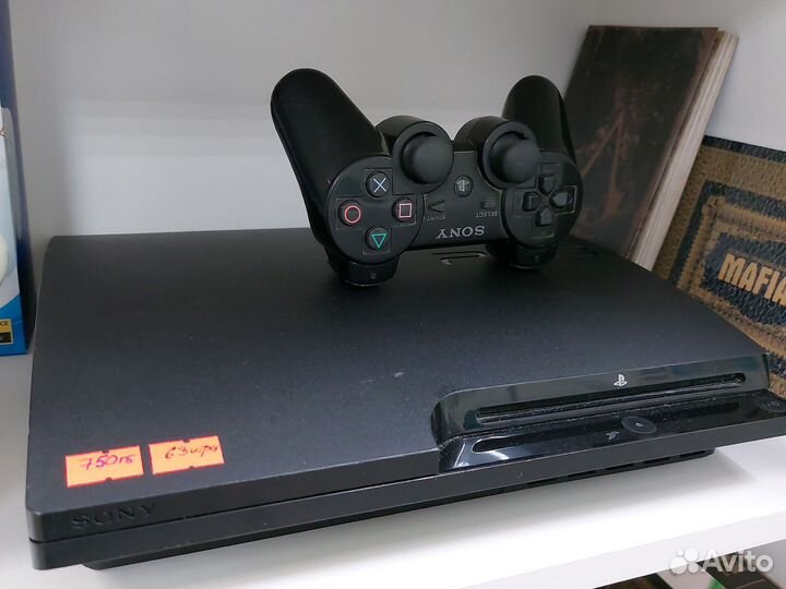 Игровая приставка ps3 с играми