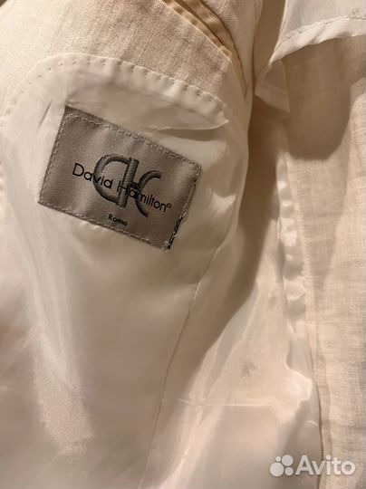 Пиджак мужской льняной