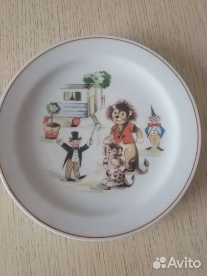Детские тарелки СССР гдр фарфор