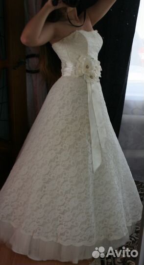 Пышное платье в пол(свадьба/выпускной)