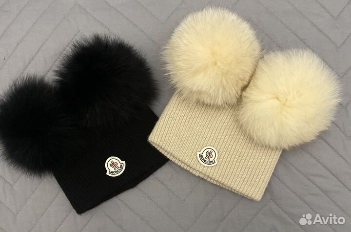 Шапки moncler новые