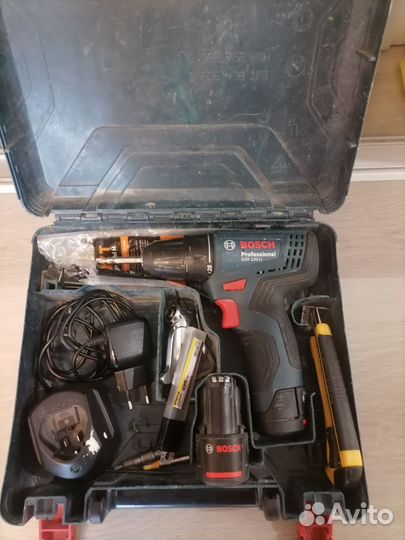 Шуруповерт bosch 12v