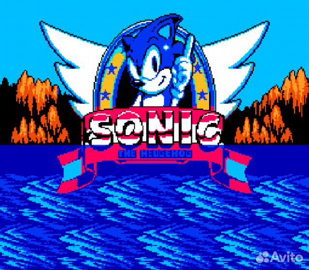 Sonic the Hedgehog 8-bit, английская версия