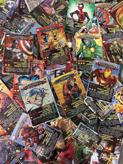 Карточки Человек Паук, Супер Гонки, Трансформеры