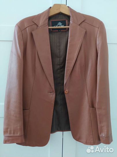 Кожаный пиджак