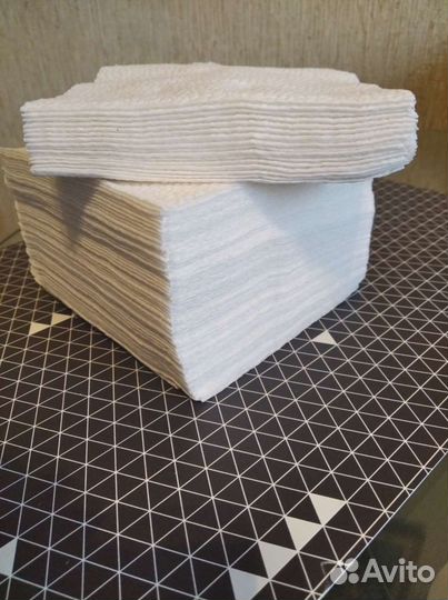 Салфетки белые бумажные 24х24 см. Опт, розница