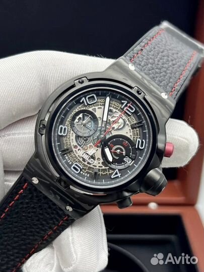 Мужские часы Ferrari Hublot Black Edition