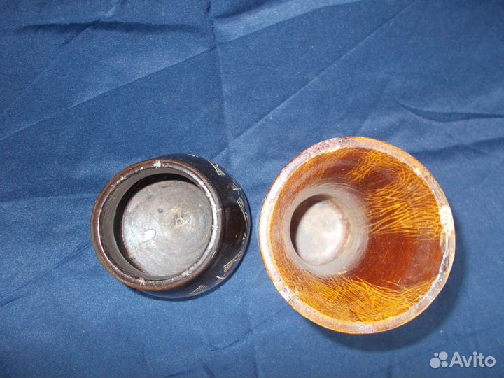 Деревянные вазы