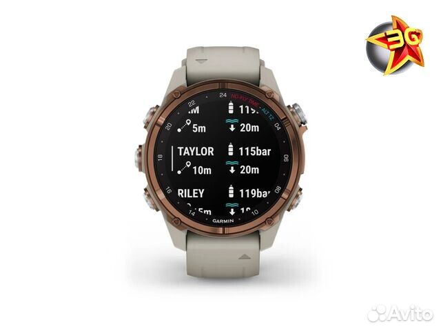 Часы Garmin Descent Mk3i 43мм Bronze 010-02753-14