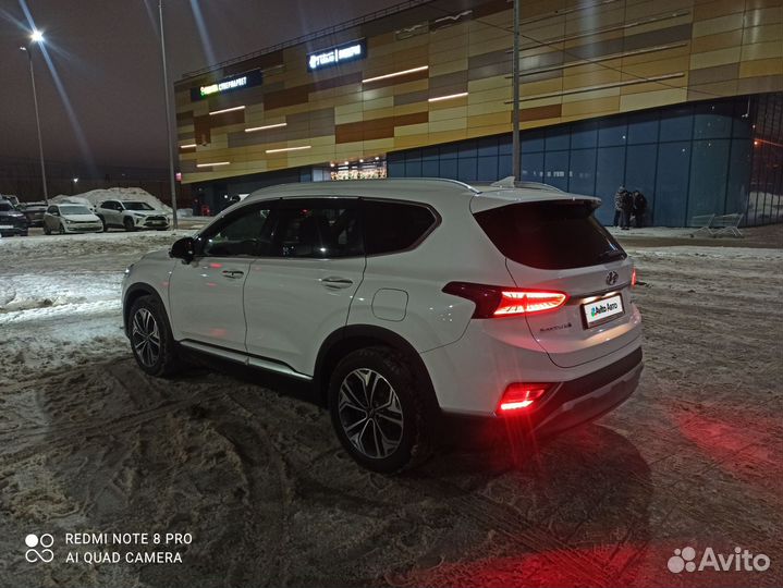 Hyundai Santa Fe 2.4 AT, 2019, 63 256 км