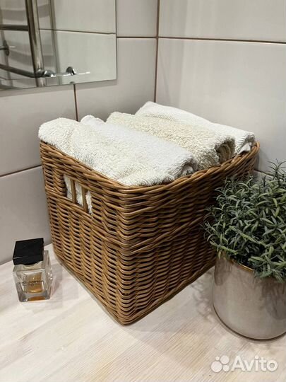 Корзина - короб плетёный