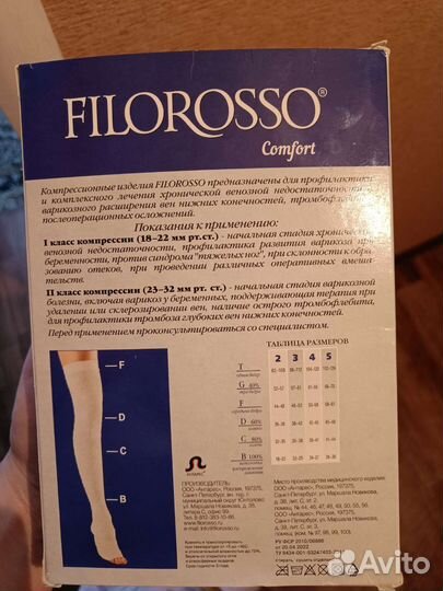 Компрессионные чулки новые
