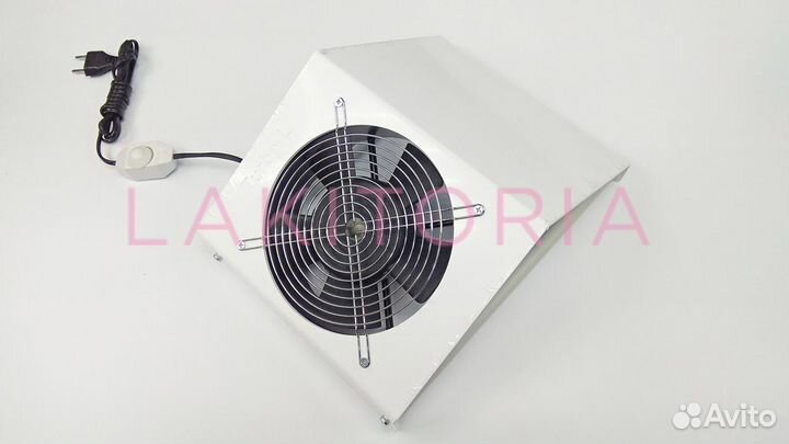 Turbo-L 100w мощный пылесос для маникюра настольны